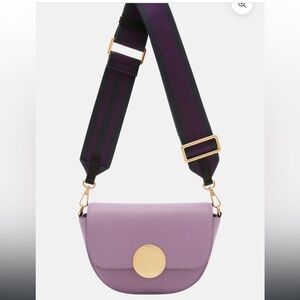 orYANY Lavender Crossbody Bag with Gold Detail Perfect condition!